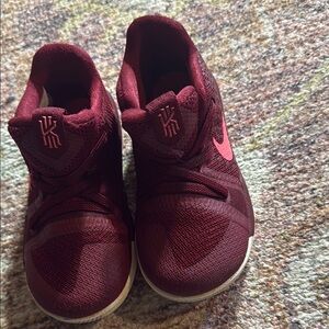 Nike Kyrie 3 team red hot bunch white size 8 toddler boys